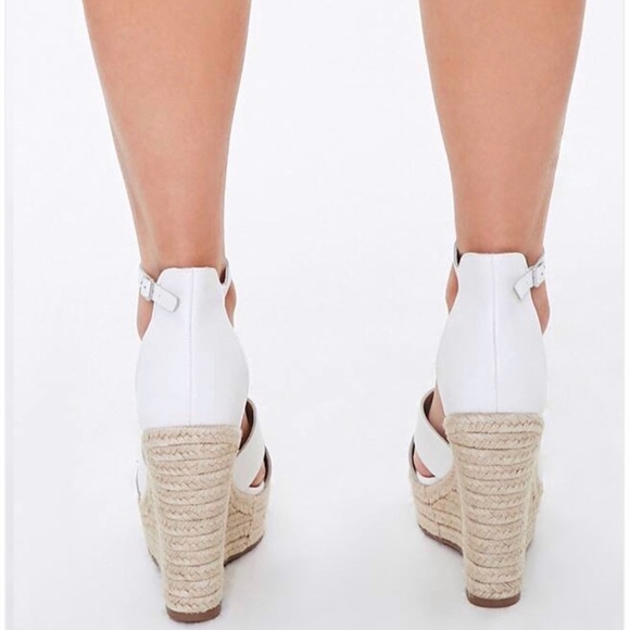 NEW F21 | Espadrille Platform Wedge Sandals - Picture 4 of 5